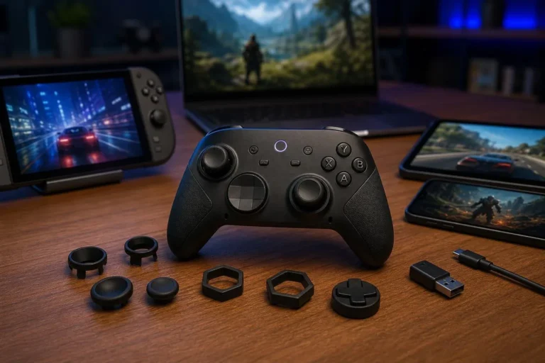 Zeenix Pro Controller combina recursos modulares e compatibilidade com diferentes disposit…