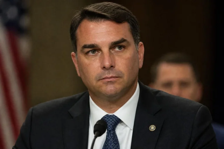 Aliado de Trump afirma que Flávio Bolsonaro chegou aos Estados Unidos após eleição