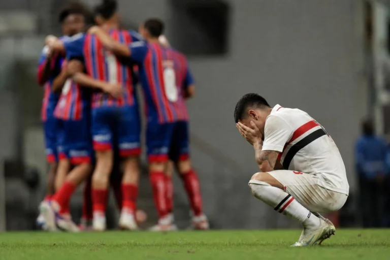 Bahia vence o São Paulo por 3 a 2 e amplia jejum tricolor fora de casa