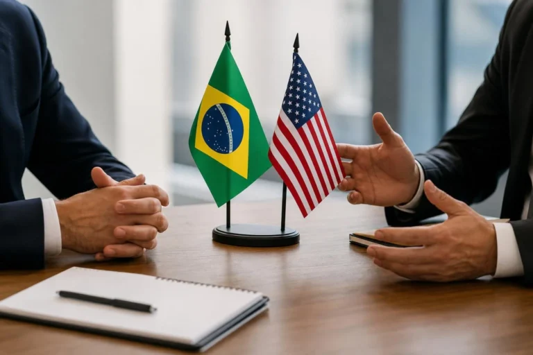 Brasil e Estados Unidos criam grupo para negociar tarifas sobre produtos brasileiros