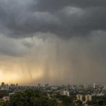 Defesa Civil alerta para chuva forte, vendaval e granizo em Uberlândia e região