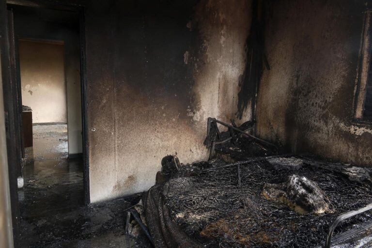 Incêndio atinge quarto e faz mulher deixar casa com sobrinha em Uberlândia