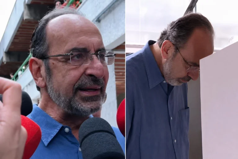 Kalil vota em Belo Horizonte após mudança na seção eleitoral