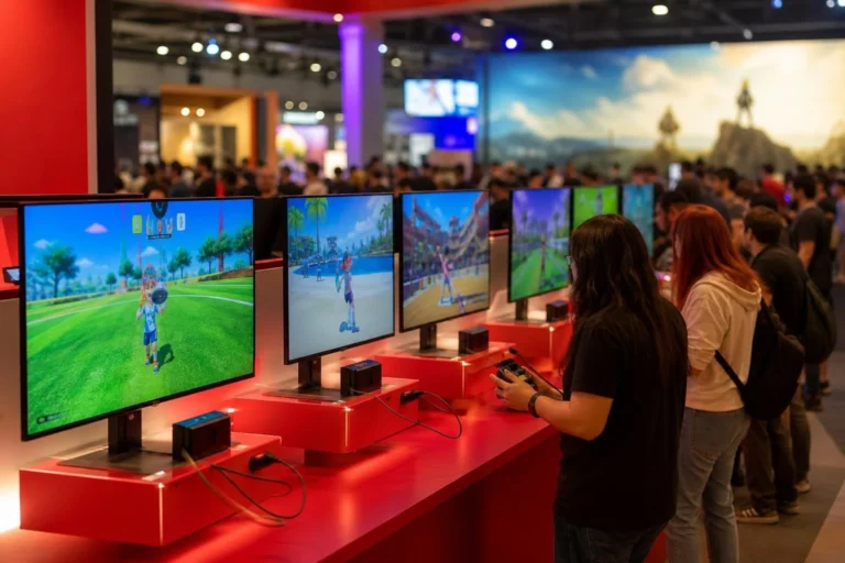 Nintendo terá estande de 1.000 m² e demos de jogos na BGS 2026