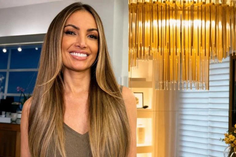 Patrícia Poeta transforma cobertura em São Paulo em refúgio com referências mediterrâneas