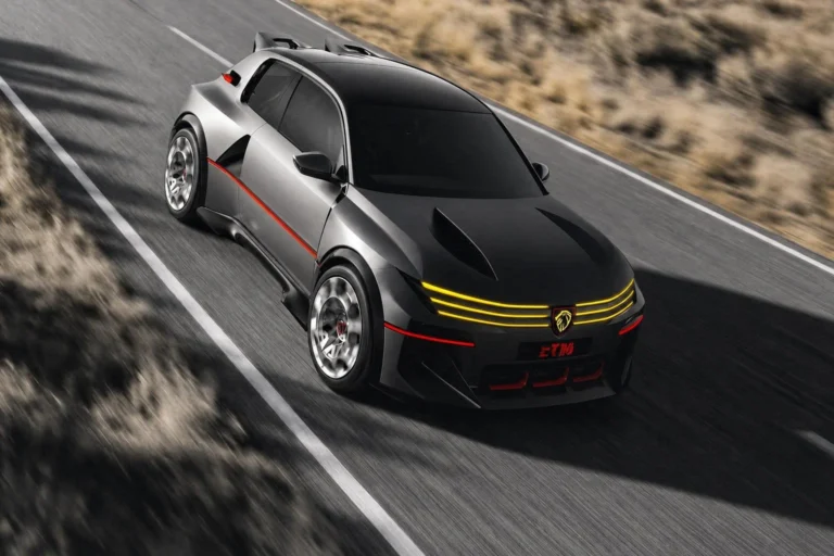 Peugeot E-T16 antecipa próxima geração do 208 com 816 cv elétricos