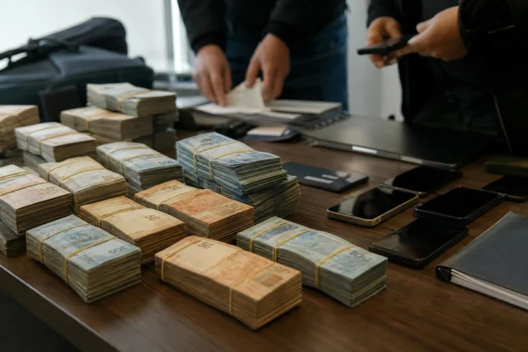 PF apreende cerca de R$ 120 mil em operação sobre possíveis irregularidades eleitorais no…