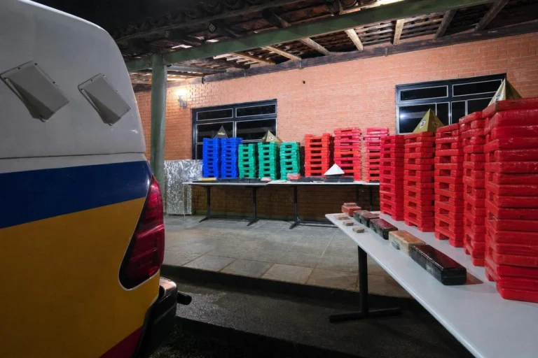 PM apreende cerca de 320 kg de drogas em imóvel no bairro Maravilha, em Uberlândia