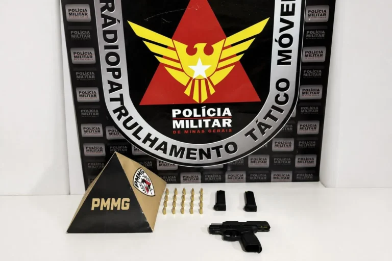 PM prende em Araguari homem apontado como liderança do PCC e apreende pistola