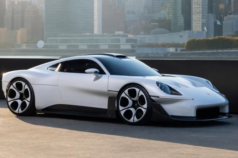 Porsche Mission S antecipa esportivo acima do 911 e troca central multimídia pelo celular