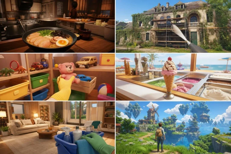 Steam Next Fest reúne seis demos de jogos de simulação para testar
