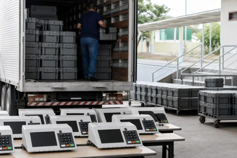 Tribunais concluem preparação de urnas e seções para o primeiro turno